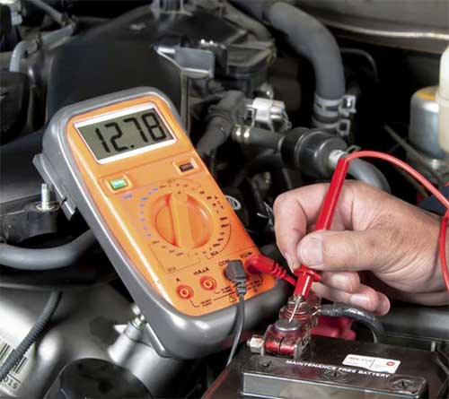 بررسی سلامت باطری بعد از نصب در محل درایلام